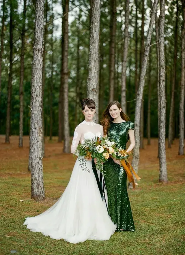 Bronze Bridesmaid Dresses