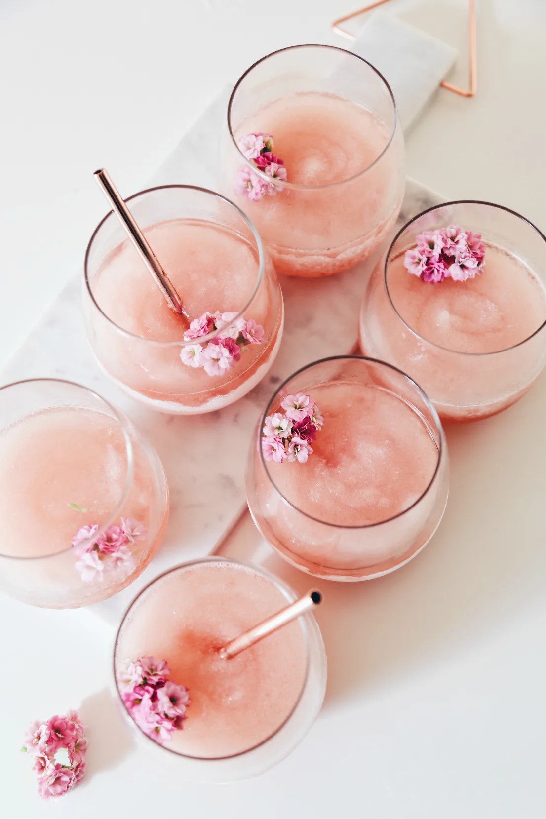 Cotton Candy Champagne Cocktail