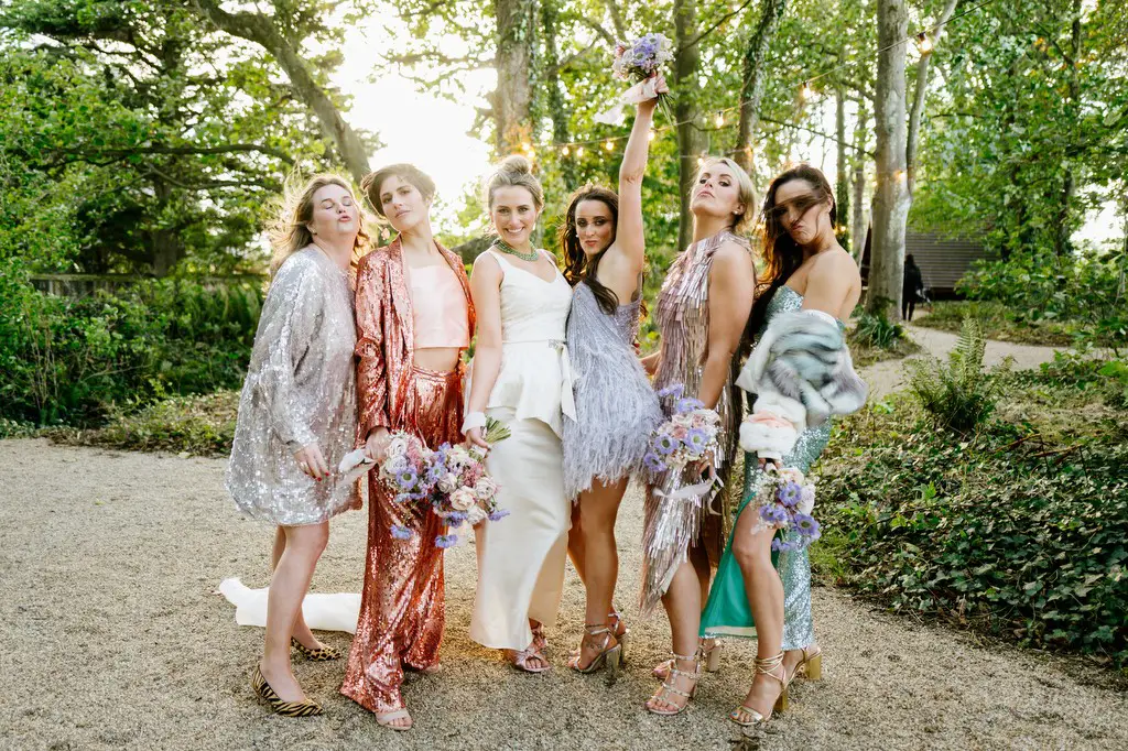 Mix & Match Bridesmaid Dresses in A Palette of Soft Pastels