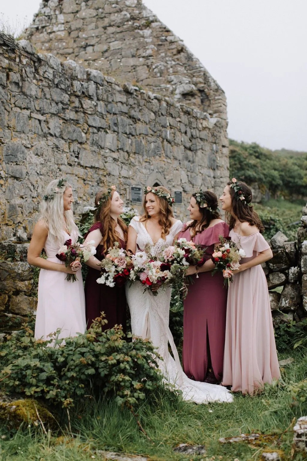 How to Mix and Match Bridesmaid Dresses