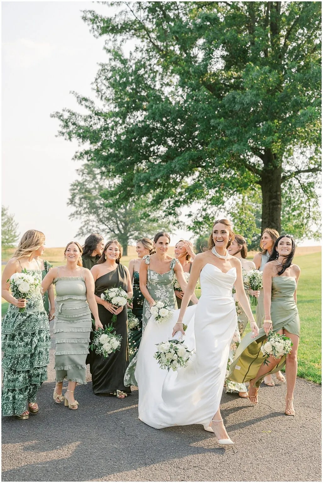 Brown Bridesmaids Dresses