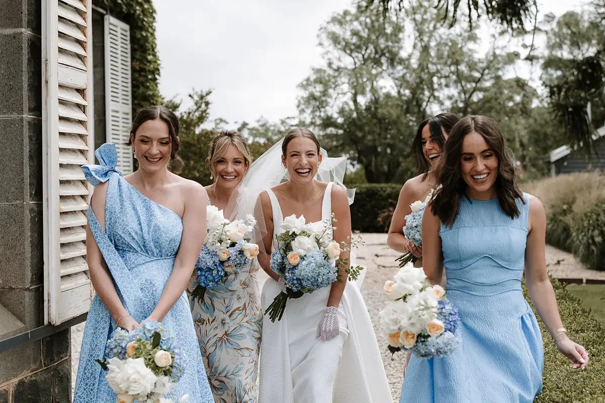 White Bridesmaids Dresses