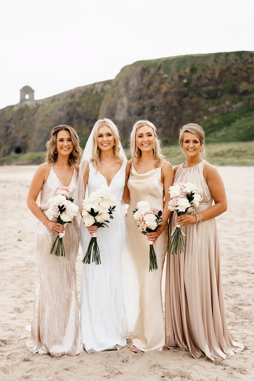 Similar Bridesmaid Dresses with Different Silhouettes