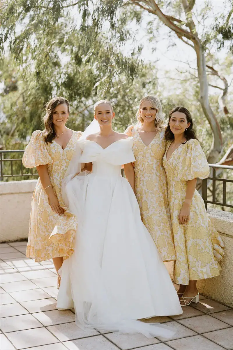 Green Bridesmaids Dresses