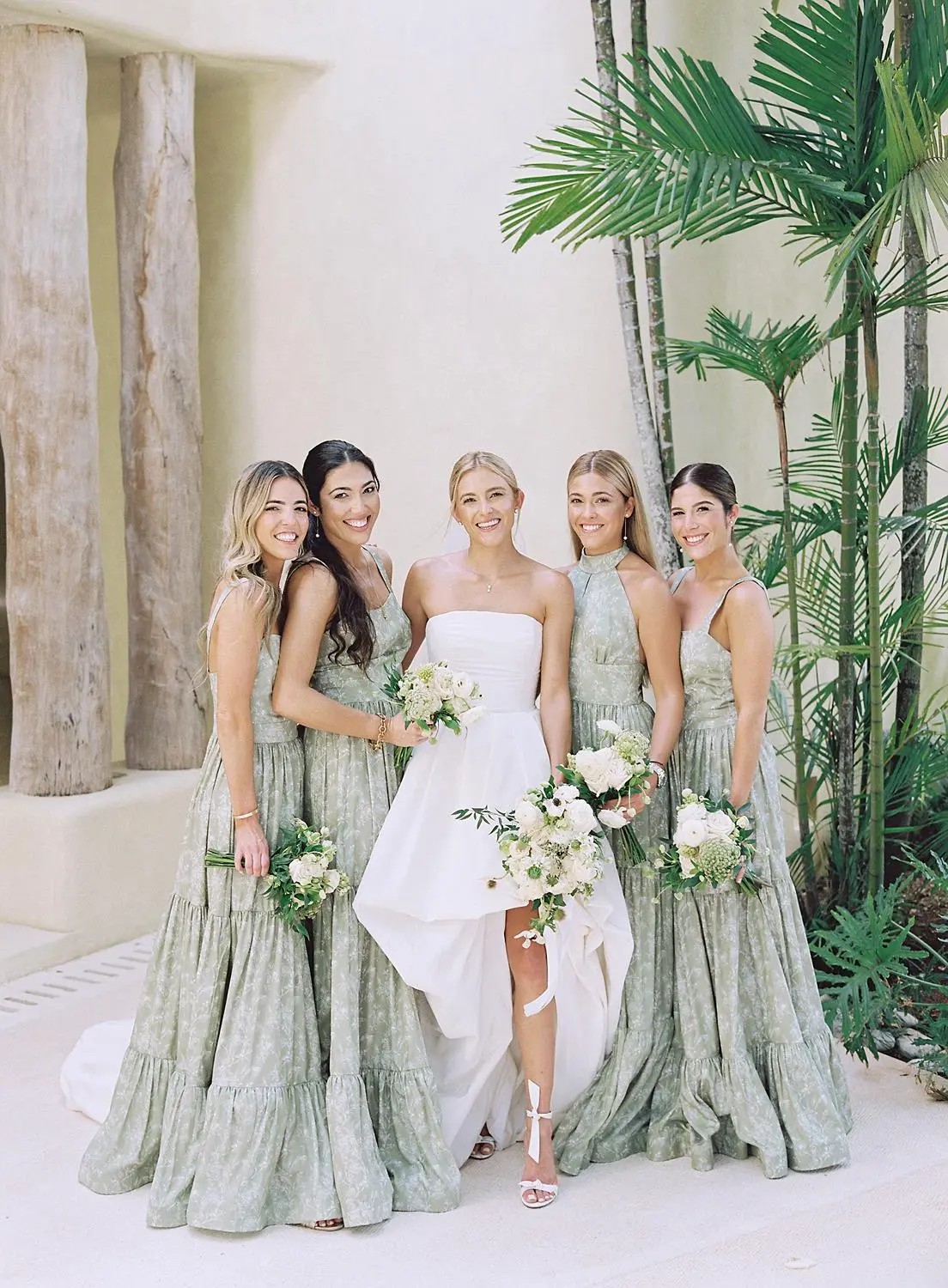 Brown Bridesmaids Dresses