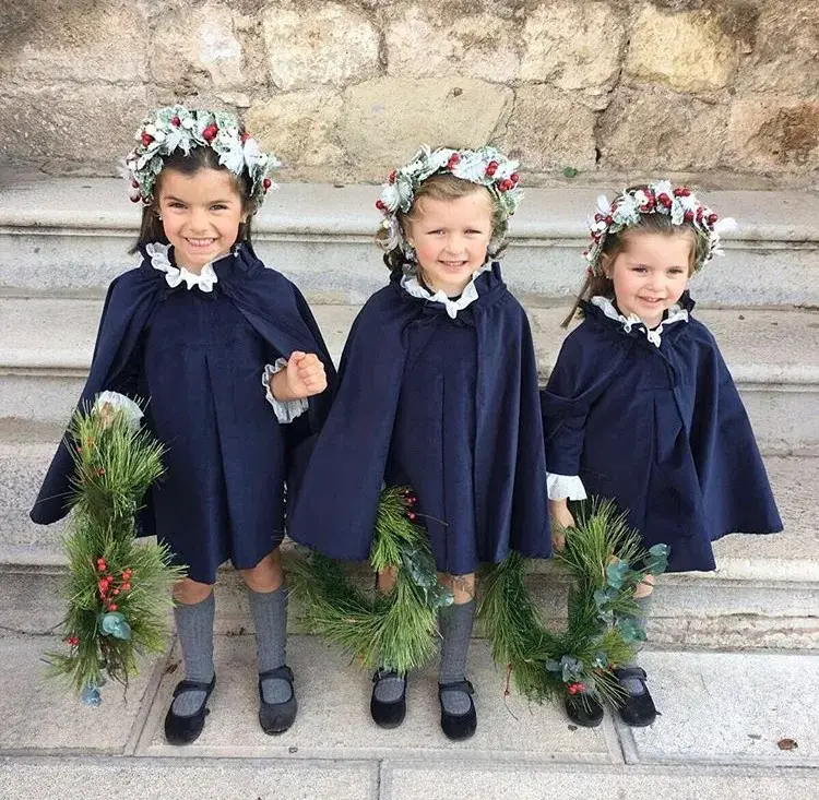 Winter Flower Girl Outfits