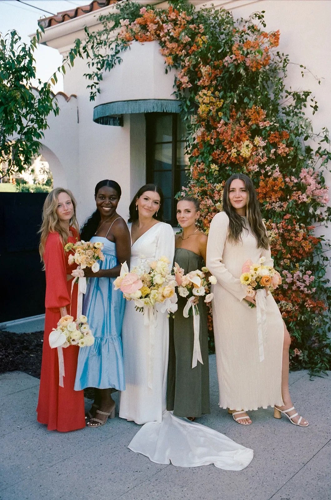 White Bridesmaids Dresses