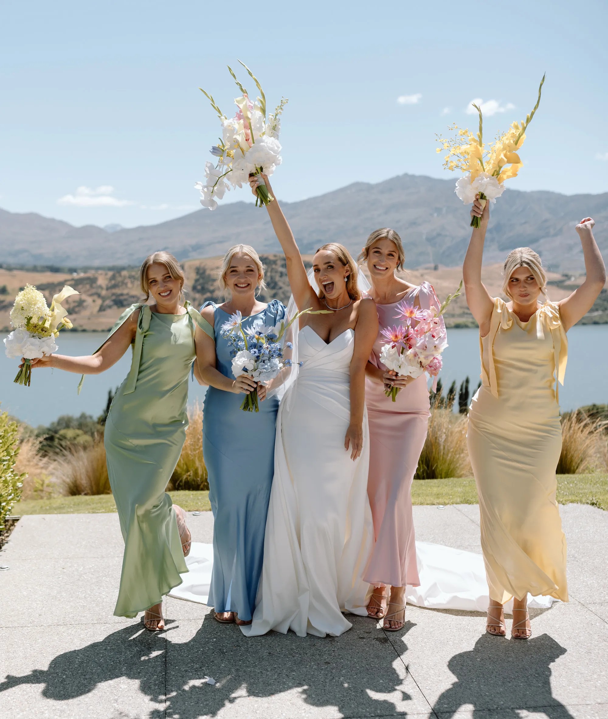 Linen Bridesmaids Dresses