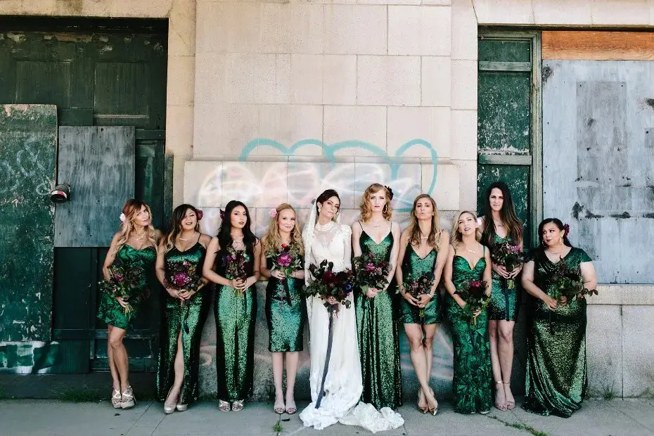 Bronze Bridesmaid Dresses