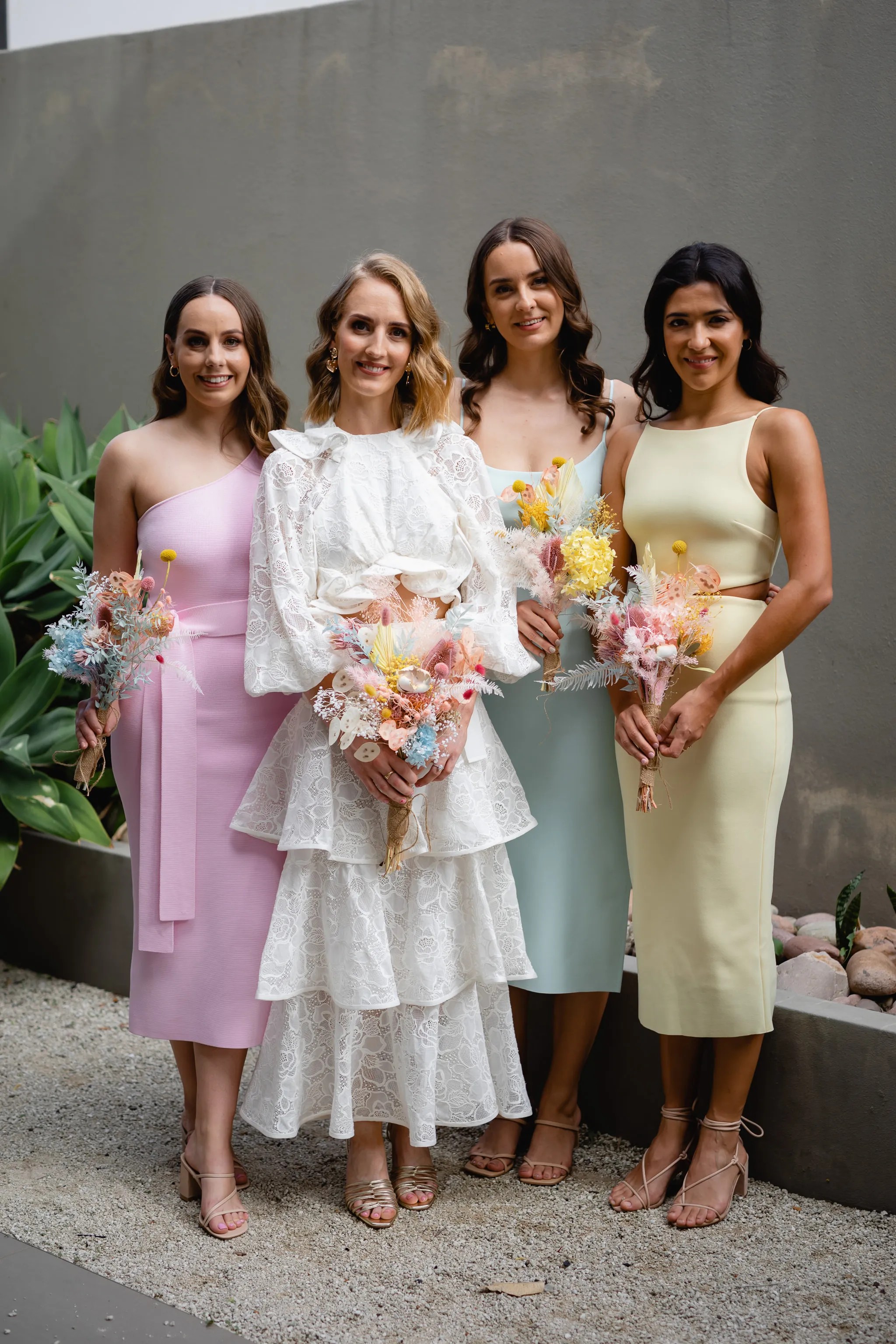 Linen Bridesmaids Dresses