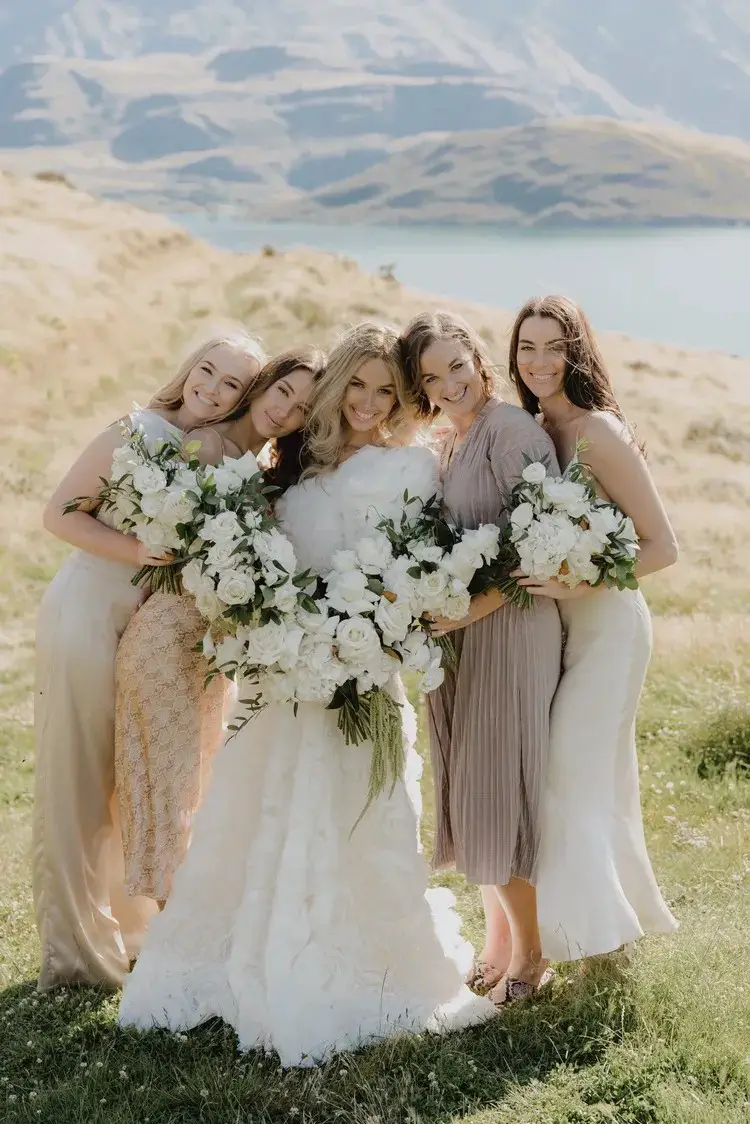 Floral Bridesmaids Dresses