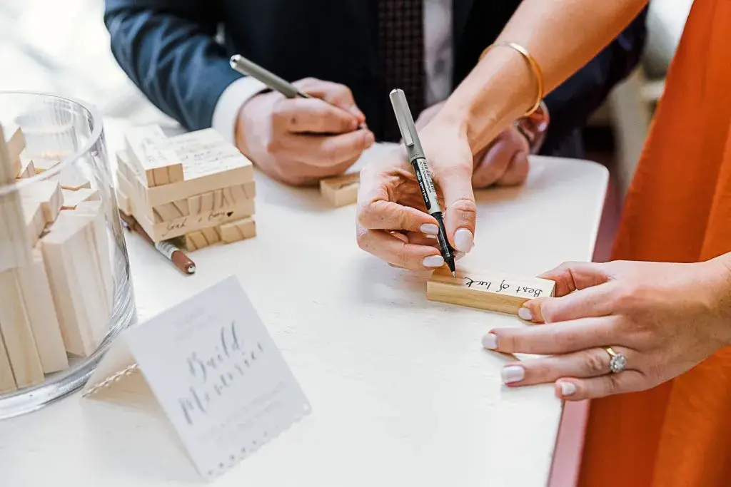 Vintage Typewriter Wedding Guest Book