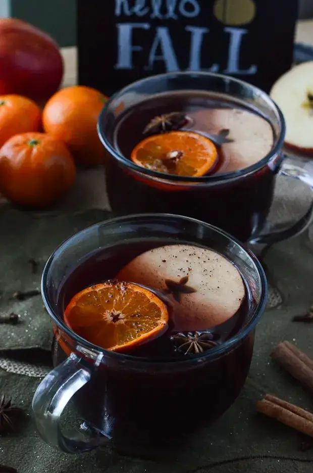 Caramel and Apple Hot Toddy