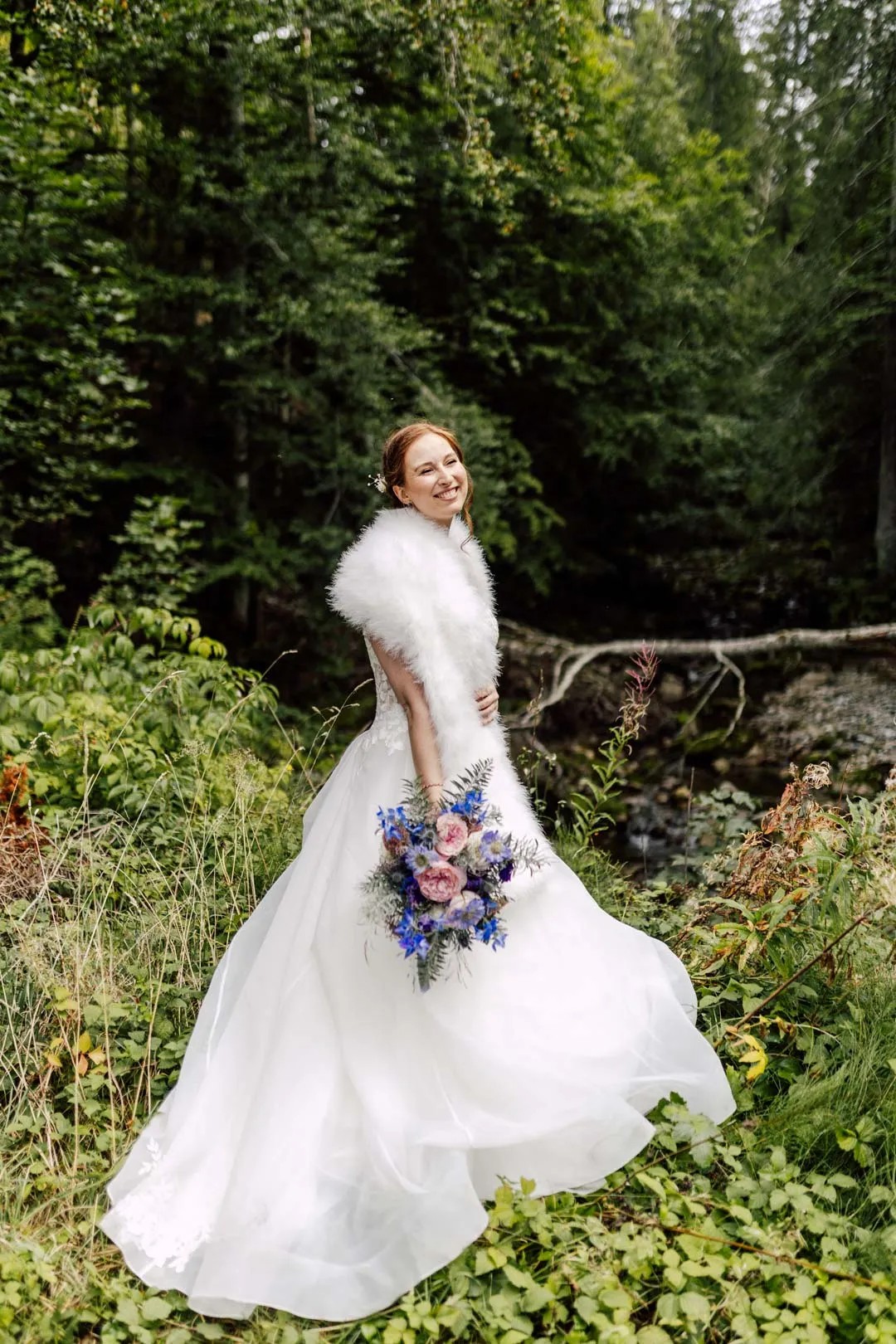 A Flower-Infused Elopement at Juniper Barn: Tina & Alex