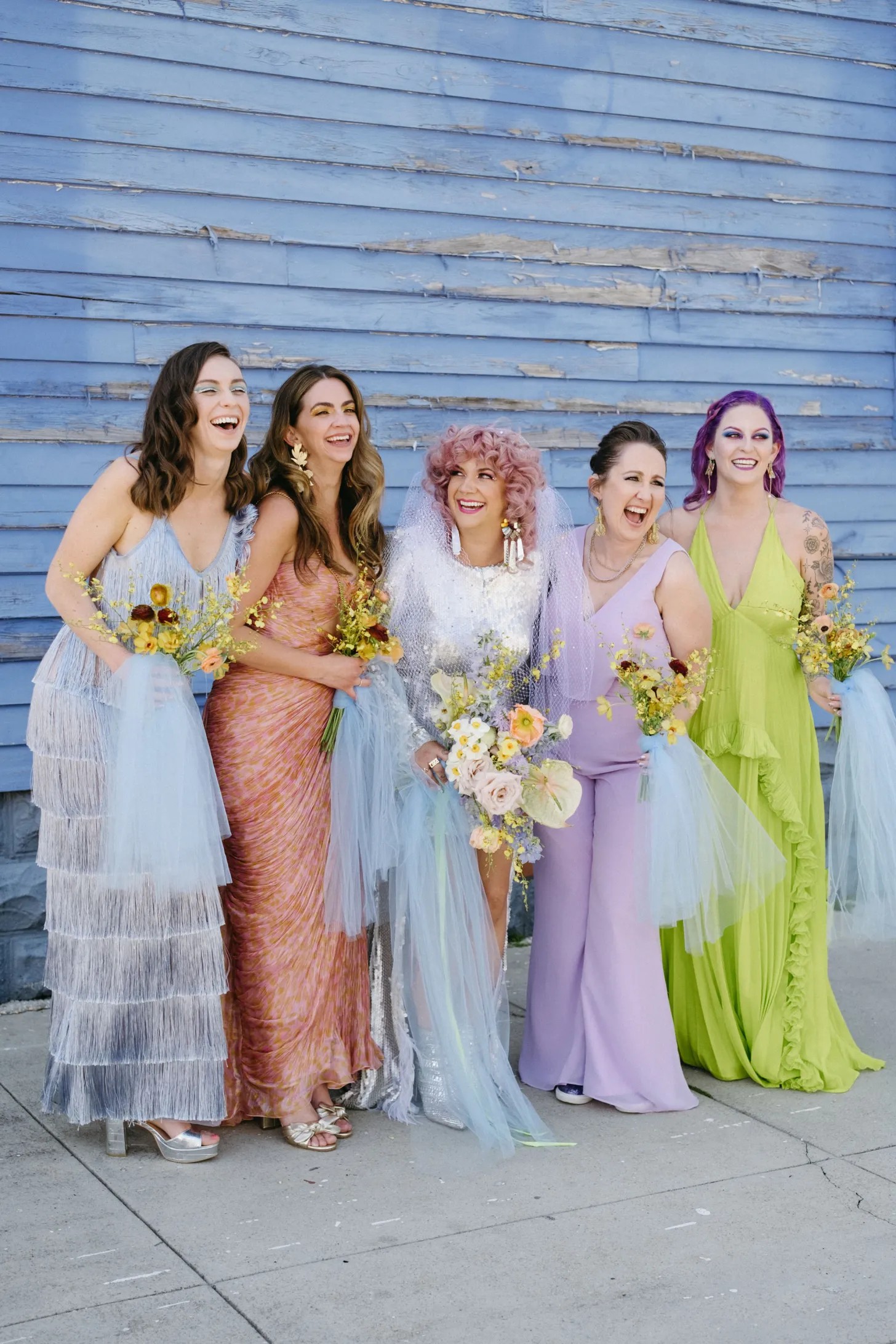 Bridesmaids Dresses with Bows