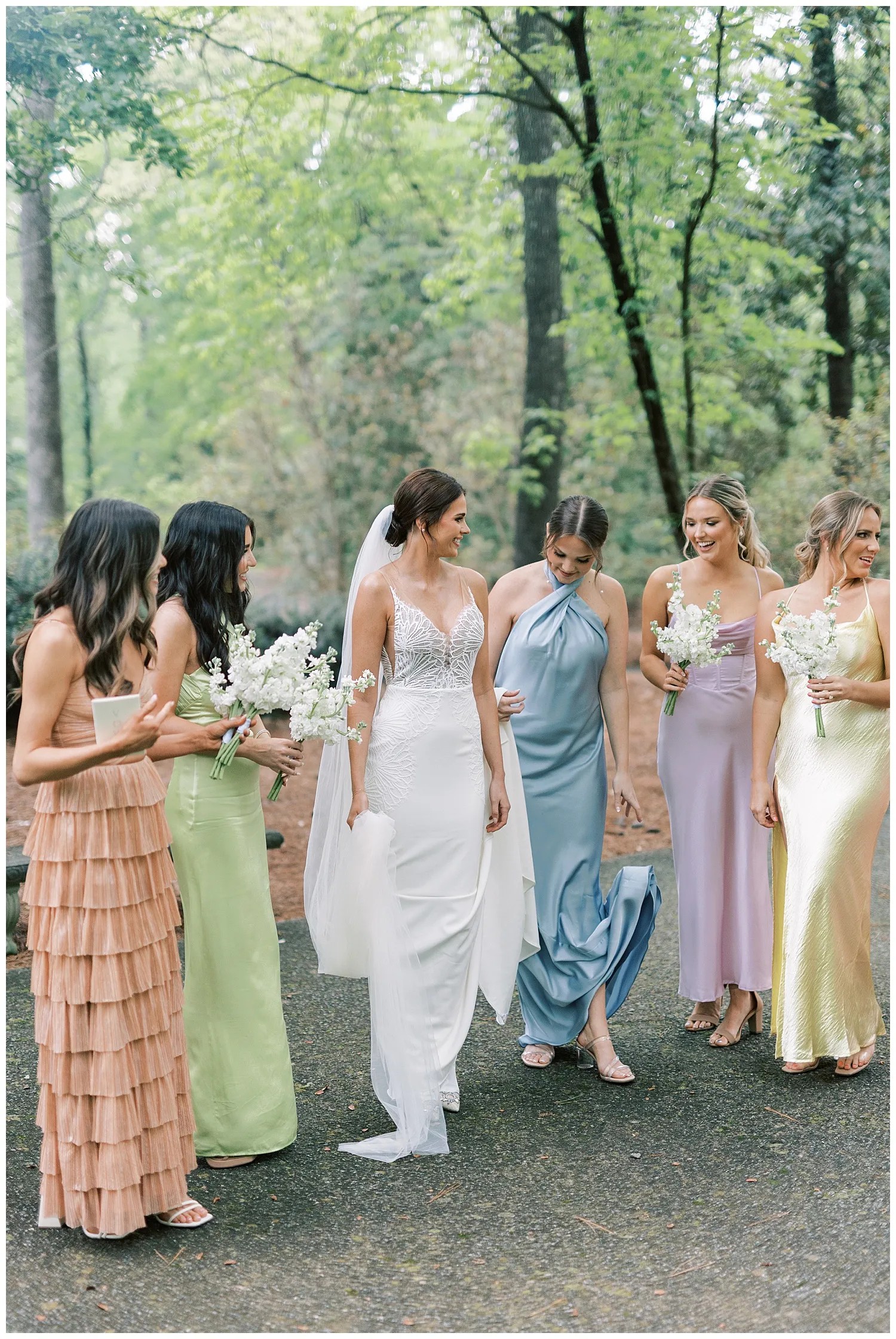 Linen Bridesmaids Dresses