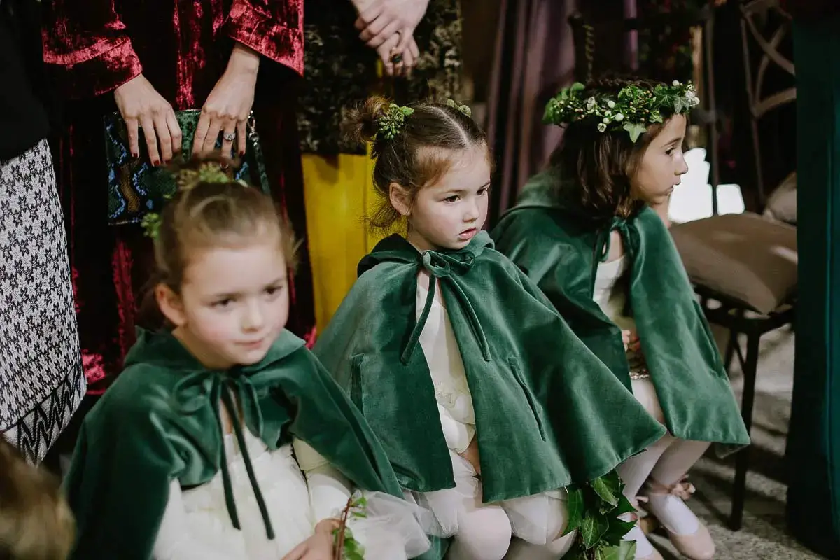 Winter Flower Girl Outfits