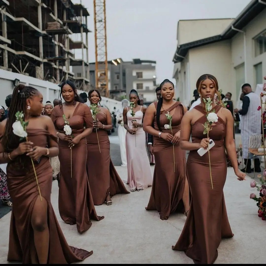 Pink Bridesmaids Dresses