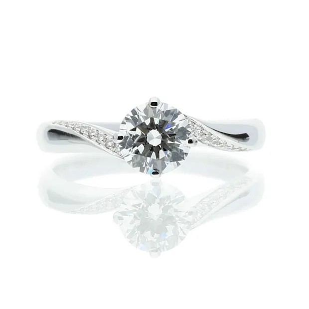 Cluster Engagement Ring