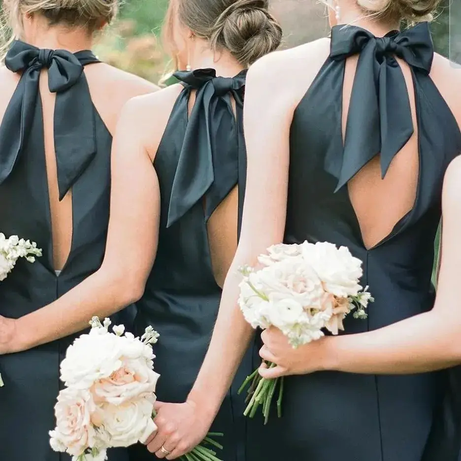 Rainbow Pastel Bridesmaids Dresses